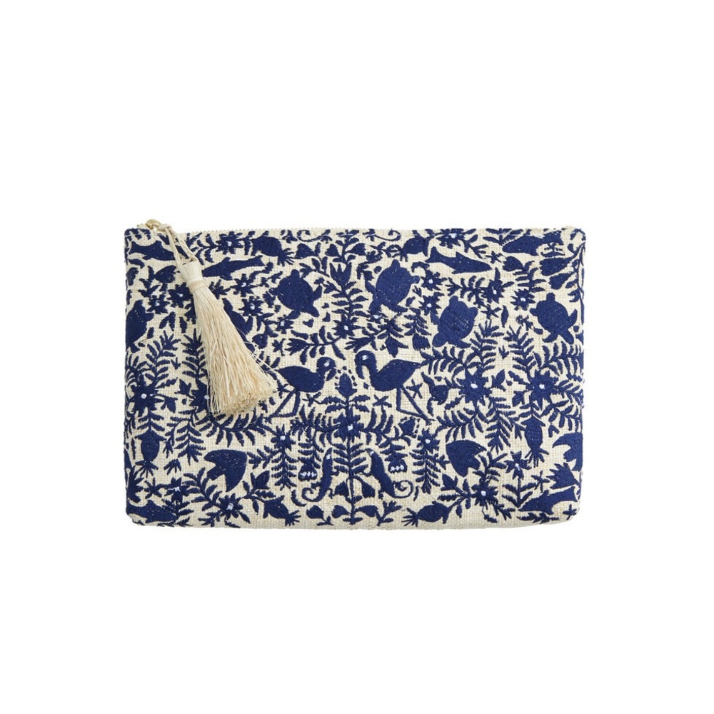 Kayu Otomi Print Clutch (vineyard vines)